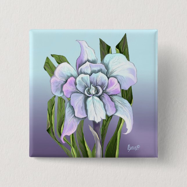 botón Flor Smeraldo (Anverso)