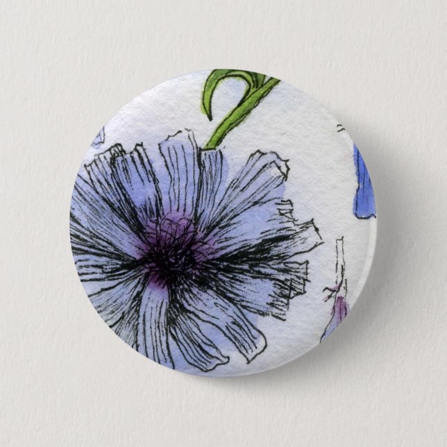 botón floral "Chickory" (Anverso)
