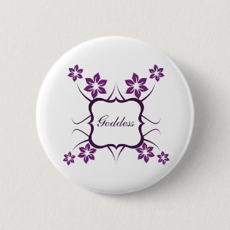 Botón Floral de la diosa, morado oscuro