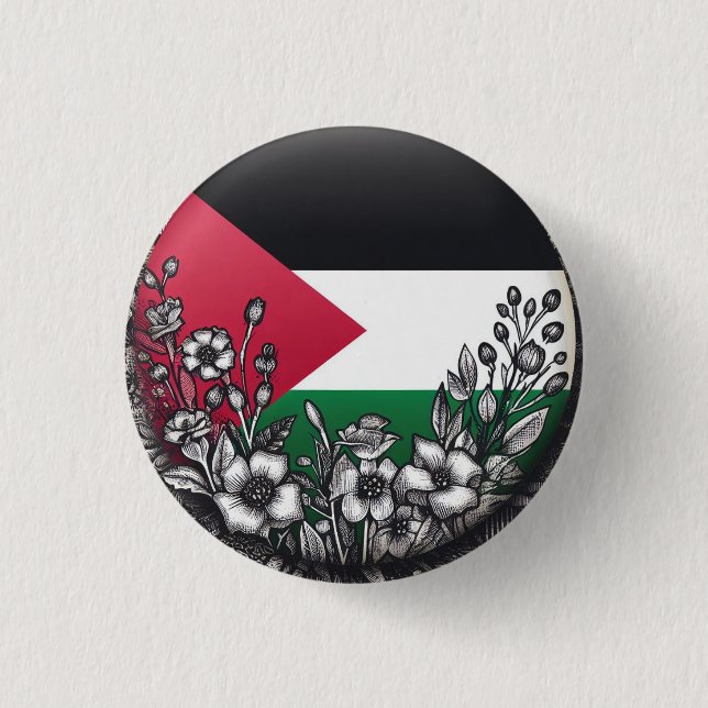 BOTÓN FLORAL DE PALESTINA (Anverso)