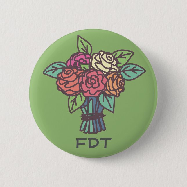 botón Floral FDT (Anverso)
