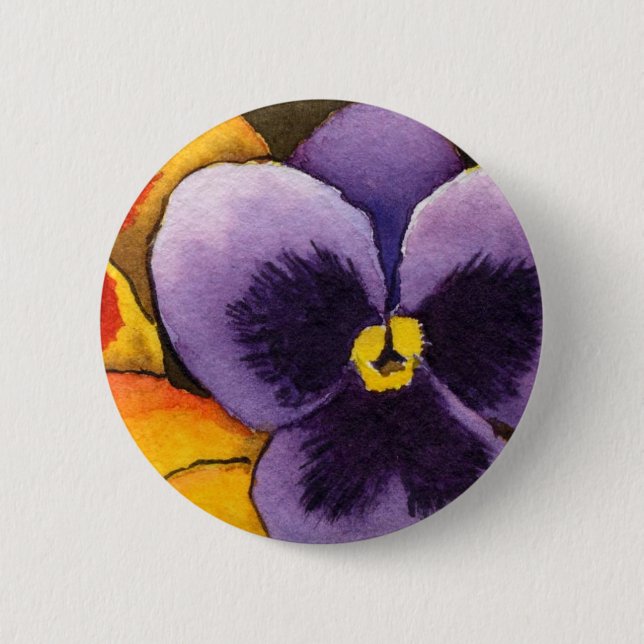 botón floral "Pansy #1" (Anverso)