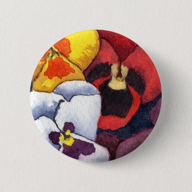 botón floral "Pansy #2" (Anverso)
