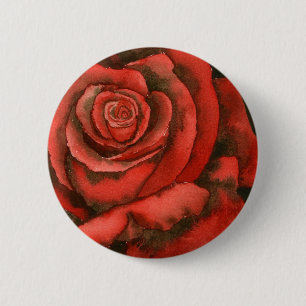 botón floral "Rosa #3"