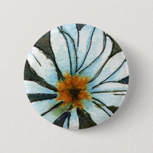 Botón floral "Wild Daisies #1"