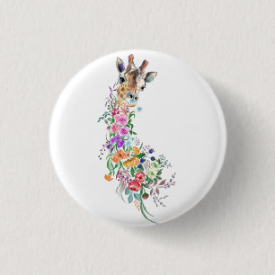 botón Flores Bouquet Giraffe
