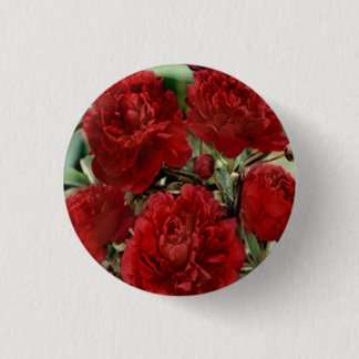Botón Flores de Carnación Roja