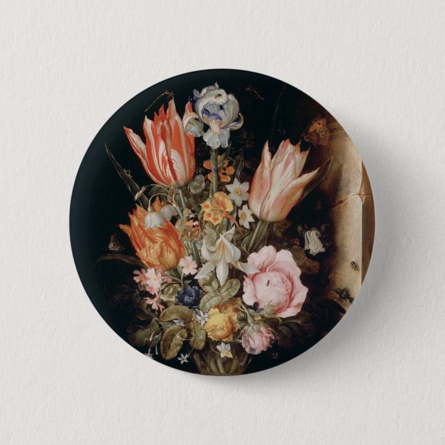 botón Flores de Van den Berghe (Anverso)