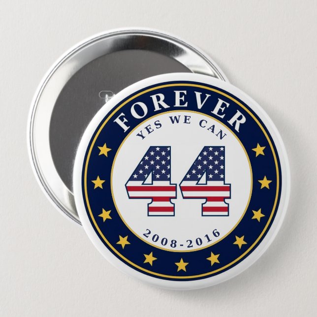 Botón Forever 44 (Anverso y reverso)