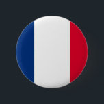 Botón francés de la bandera<br><div class="desc">¡Un botón que ofrece la bandera francesa!</div>