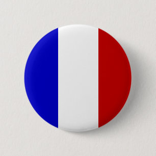 Botón francés de la bandera [ver. 2]