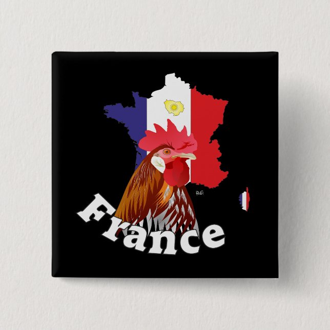 Botón Francés Francia Francia Francia Francia Fran (Anverso)
