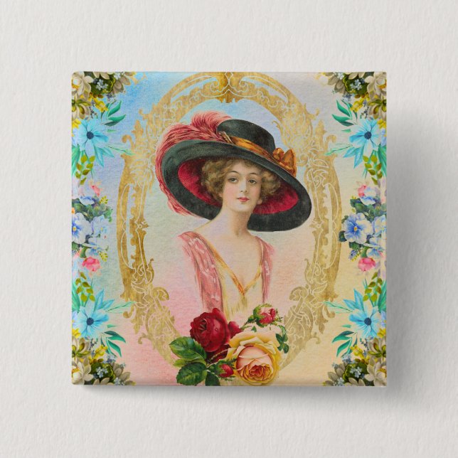 Botón francés vintage (Anverso)