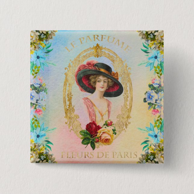 Botón francés vintage (Anverso)