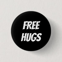 botón FREE HUGS