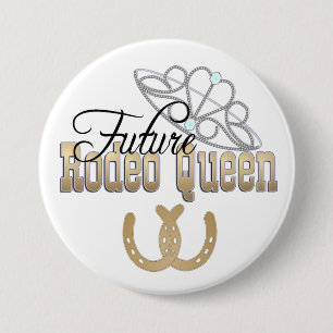 Botón futuro ADAPTABLE de la reina del rodeo