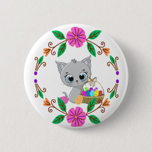 botón Gato de primavera
