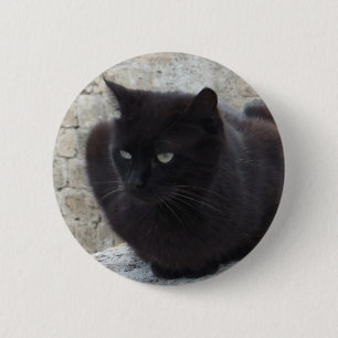 botón Gato negro