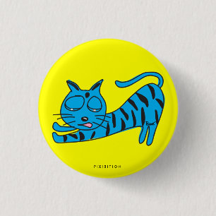 botón Gato perezoso