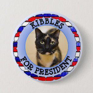 botón Gato personalizado para presidente