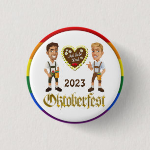 Botón Gay LGBTQIA+ Oktoberfest 2023 Gay Pin