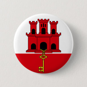 Botón gibraltareño de la bandera