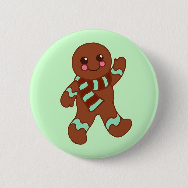 Botón Gingbread Man (Anverso)