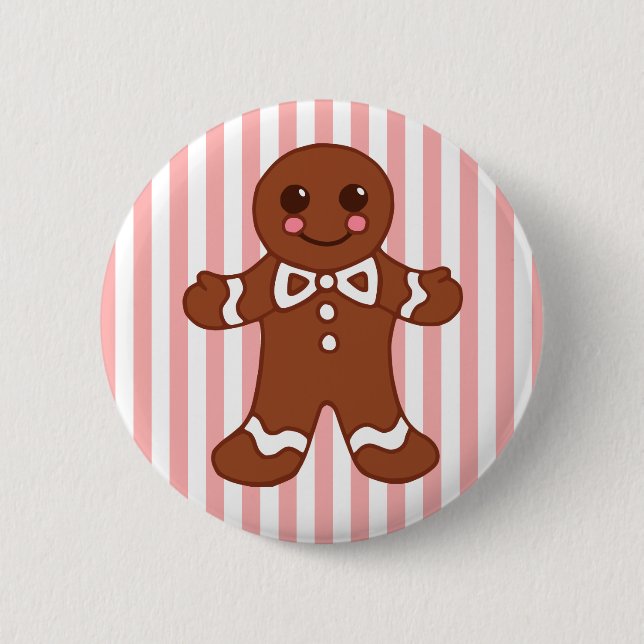 Botón Gingbread Man (Anverso)