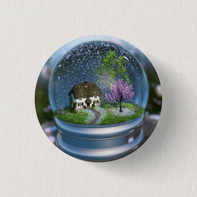 botón Globe de cerezo (Anverso)