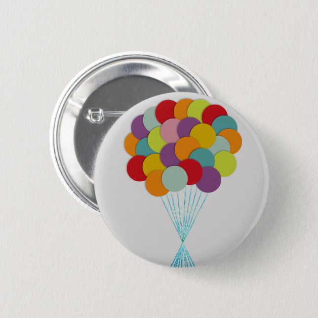 botón Globos (Anverso y reverso)