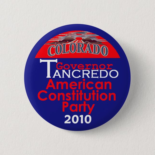 botón Gobernador de TANCREDO (Anverso)