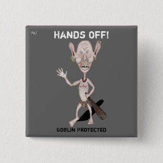 botón Goblin enojado
