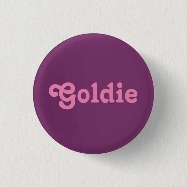 Botón Goldie (Anverso)
