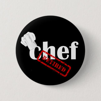 botón Gorra de Chef retirado