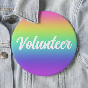 botón Gradiente de arcoiris voluntario