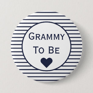 botón Grammy To Be Baby Shower