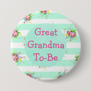 Botón Gran Abuela para ser Baby Shower