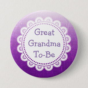 Botón Gran Abuela para ser Baby Shower