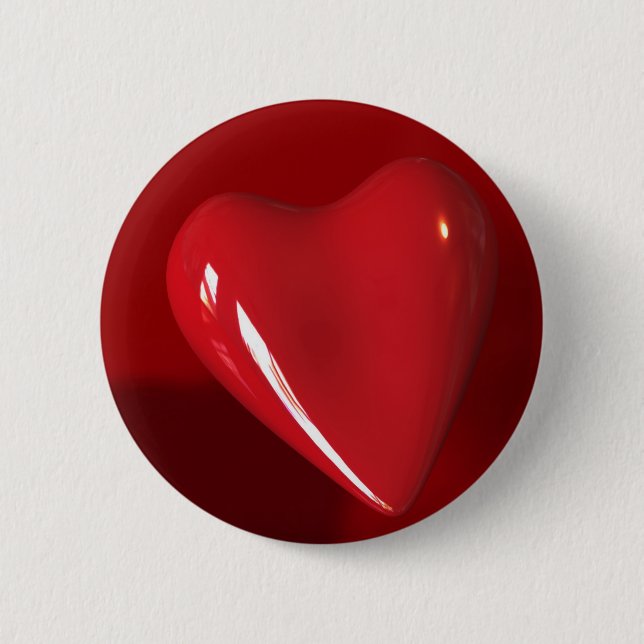 Botón Gran Corazón Rojo (Anverso)