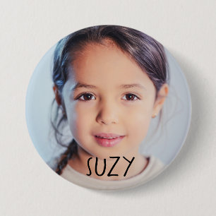 BOTÓN GRANDE CON FOTO PERSONALIZADA Y NOMBRE