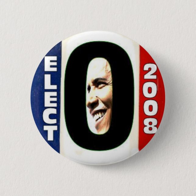 Botón grande de Obama O (Anverso)