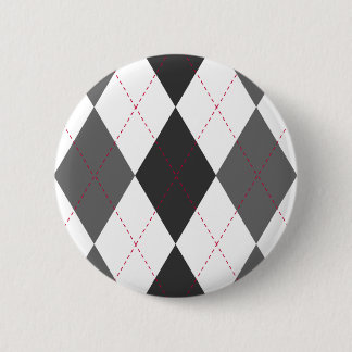 Botón gris y rojo de Argyle