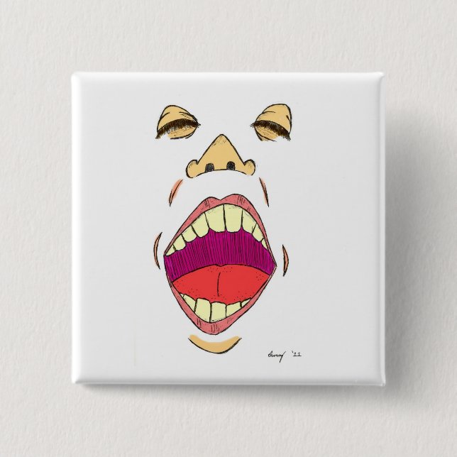 botón "Gritar" (Anverso)