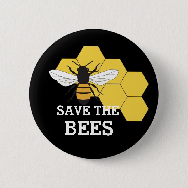 Botón Guardar abejas (Anverso)