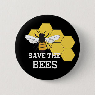 Botón Guardar abejas