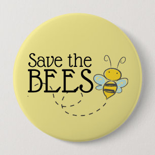 Botón Guardar las abejas