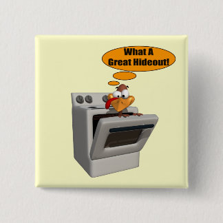 Botón - guarida divertida de Turquía