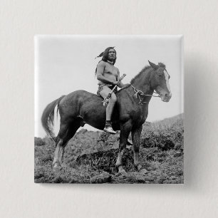 botón Guerrero de Nez Perce