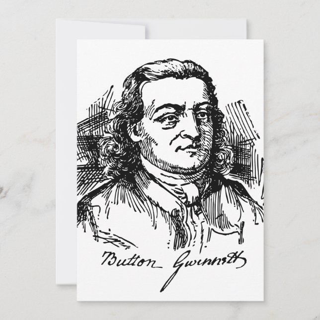 Botón Gwinnett (Anverso)