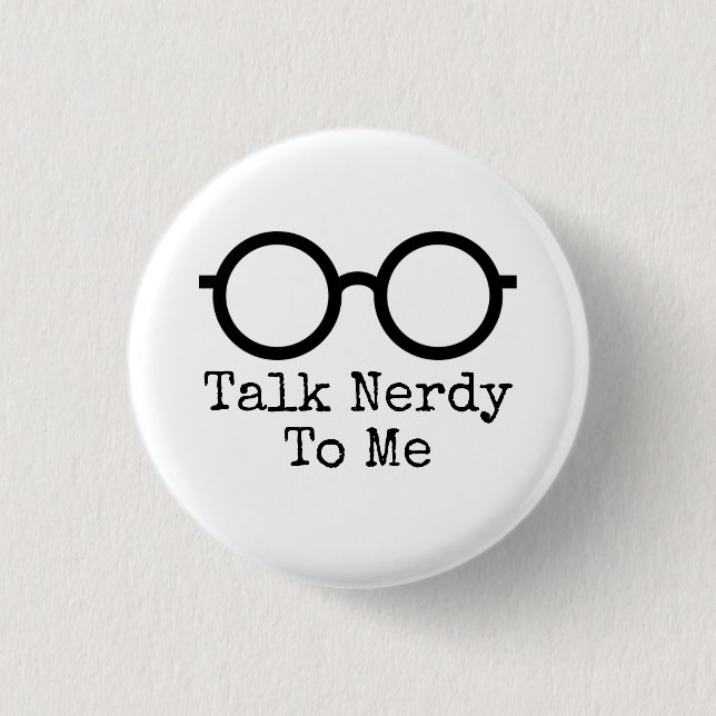 Botón Hablar Nerd a (Anverso)